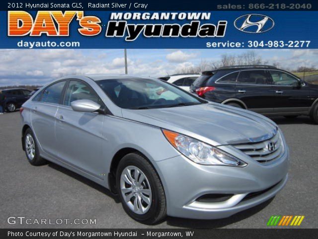 2012 Hyundai Sonata GLS in Radiant Silver