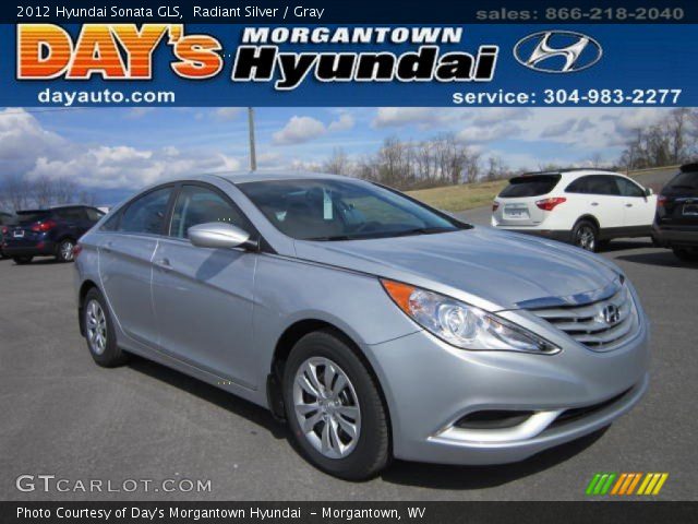 2012 Hyundai Sonata GLS in Radiant Silver