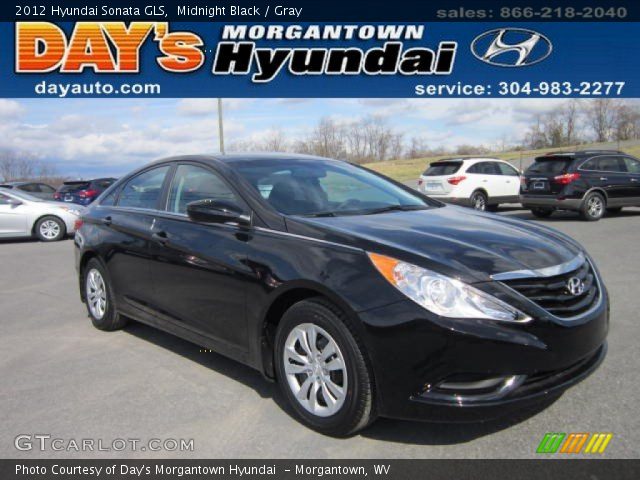 2012 Hyundai Sonata GLS in Midnight Black