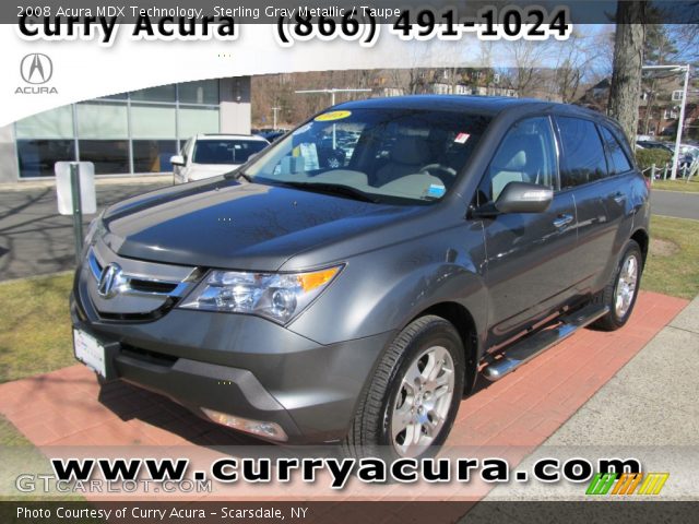 2008 Acura MDX Technology in Sterling Gray Metallic