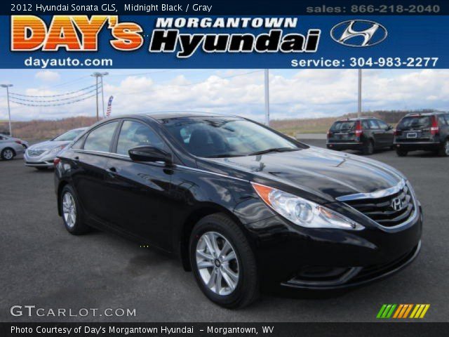 2012 Hyundai Sonata GLS in Midnight Black