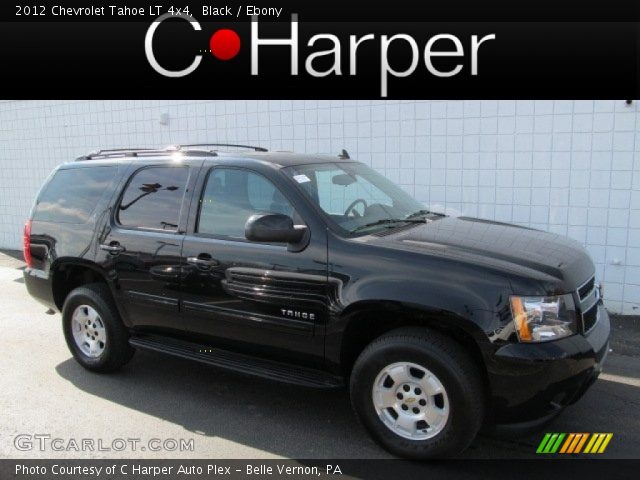 2012 Chevrolet Tahoe LT 4x4 in Black