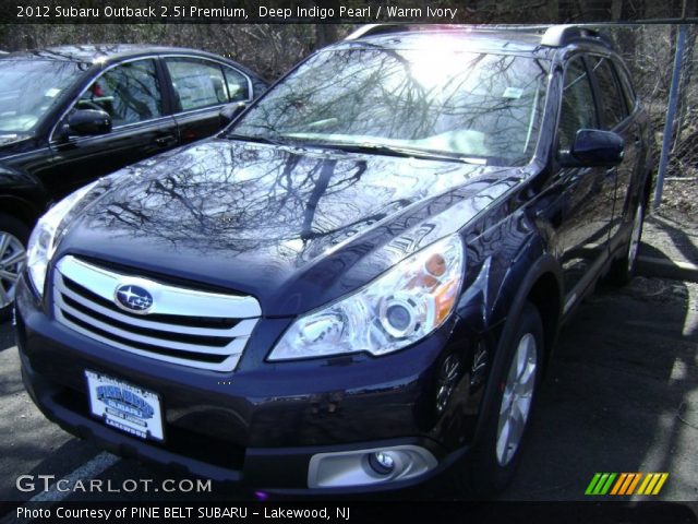 2012 Subaru Outback 2.5i Premium in Deep Indigo Pearl