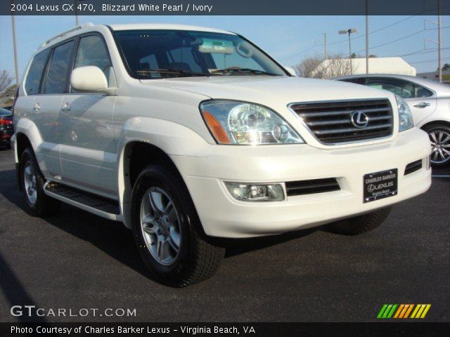 2004 Lexus GX 470 in Blizzard White Pearl
