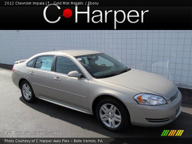 2012 Chevrolet Impala LT in Gold Mist Metallic
