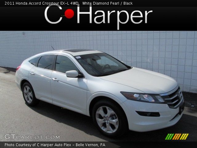 2011 Honda Accord Crosstour EX-L 4WD in White Diamond Pearl