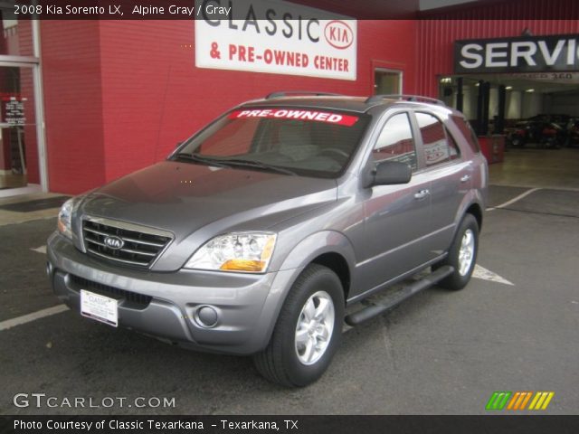 2008 Kia Sorento LX in Alpine Gray