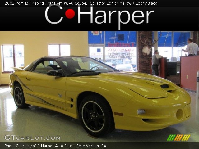 2002 Pontiac Firebird Trans Am WS-6 Coupe in Collector Edition Yellow