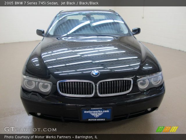 2005 BMW 7 Series 745i Sedan in Jet Black