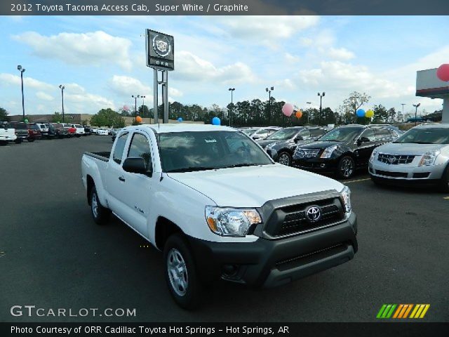 2012 Toyota Tacoma Access Cab in Super White