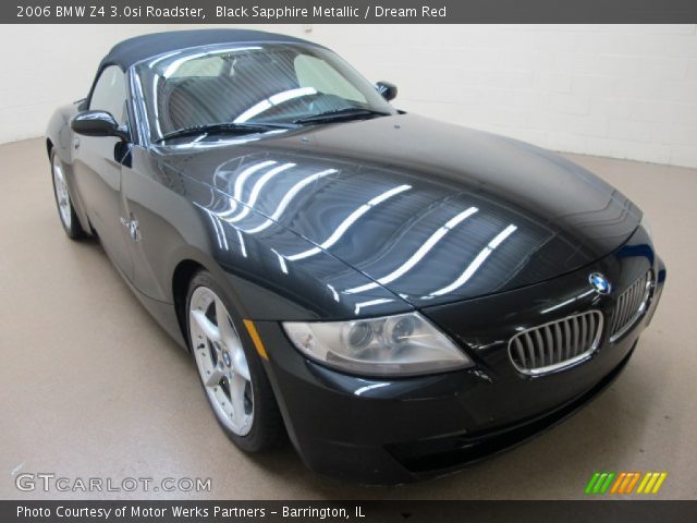 2006 BMW Z4 3.0si Roadster in Black Sapphire Metallic