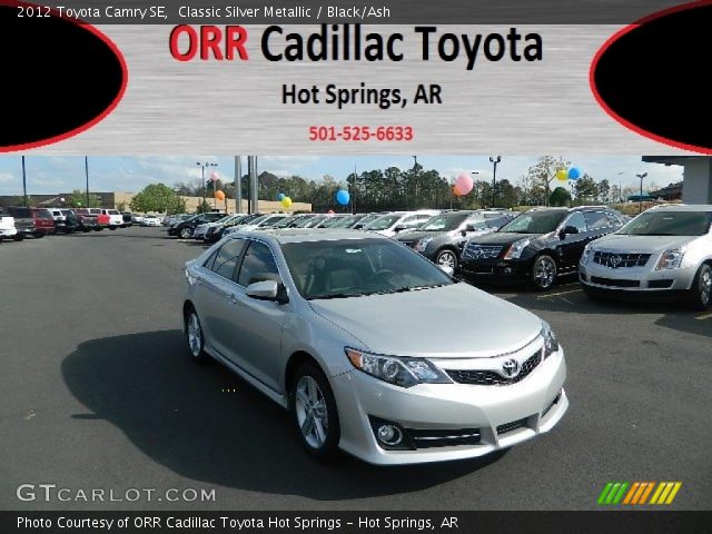 2012 Toyota Camry SE in Classic Silver Metallic