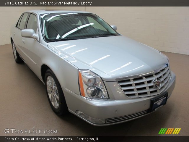 2011 Cadillac DTS  in Radiant Silver Metallic