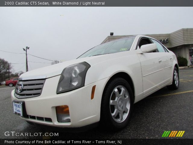 2003 Cadillac CTS Sedan in White Diamond