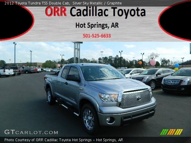 2012 Toyota Tundra TSS Double Cab in Silver Sky Metallic