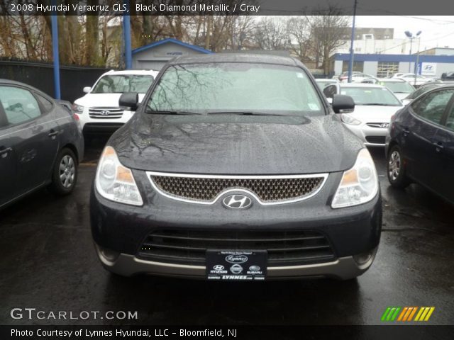 2008 Hyundai Veracruz GLS in Black Diamond Metallic