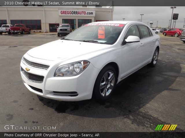 2010 Chevrolet Malibu LT Sedan in Summit White