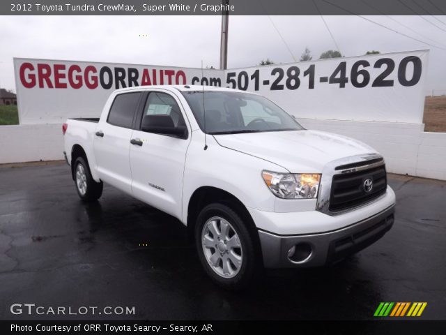 2012 Toyota Tundra CrewMax in Super White