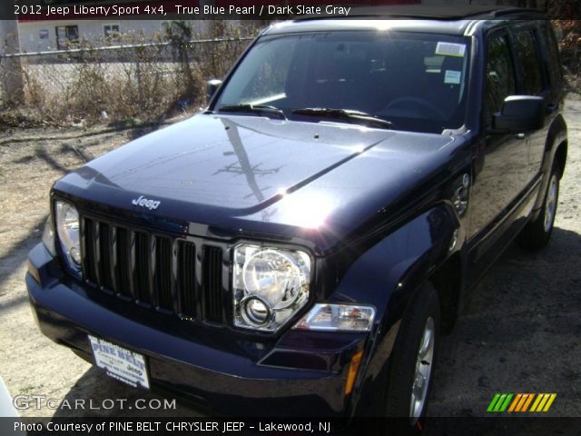 2012 Jeep Liberty Sport 4x4 in True Blue Pearl