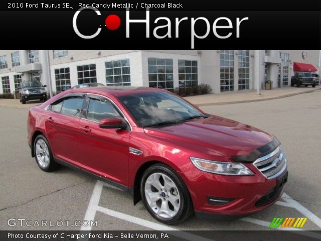 2010 Ford Taurus SEL in Red Candy Metallic