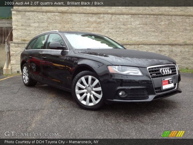 2009 Audi A4 2.0T quattro Avant in Brilliant Black