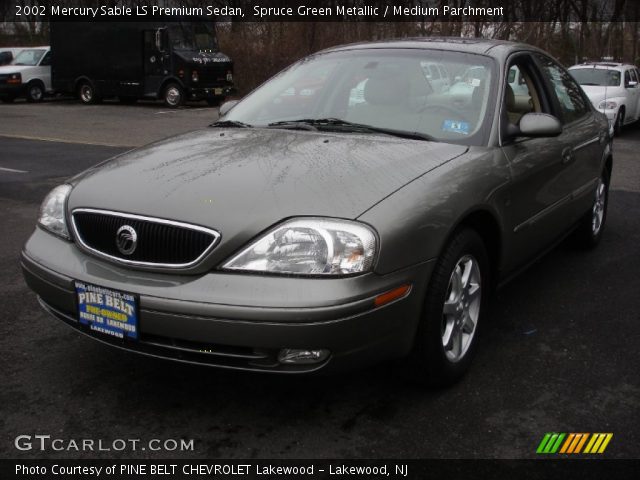 2002 Mercury Sable LS Premium Sedan in Spruce Green Metallic
