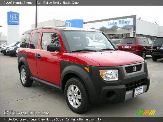 2006 Honda Element EX in Rallye Red