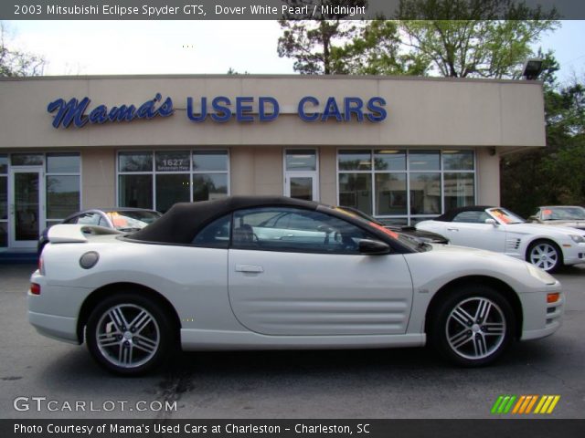 2003 Mitsubishi Eclipse Spyder GTS in Dover White Pearl