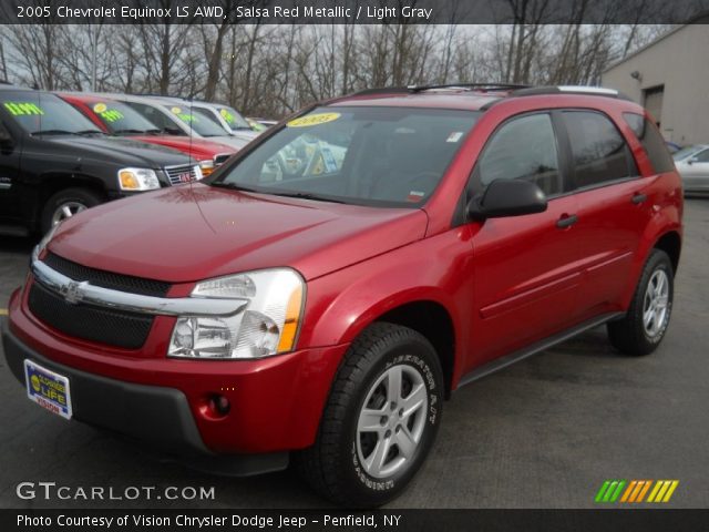 2005 Chevrolet Equinox LS AWD in Salsa Red Metallic