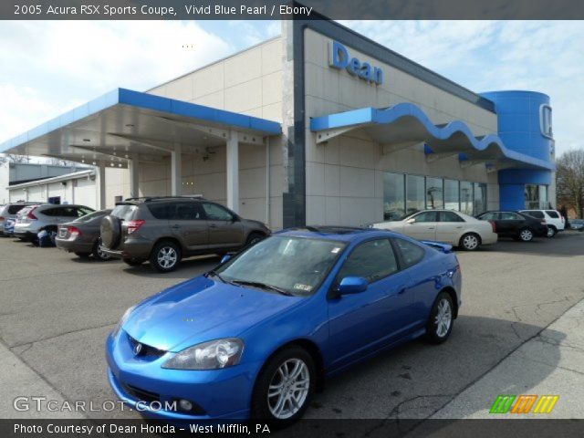 2005 Acura RSX Sports Coupe in Vivid Blue Pearl