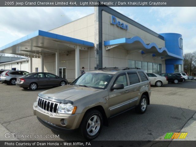 2005 Jeep Grand Cherokee Limited 4x4 in Light Khaki Metallic