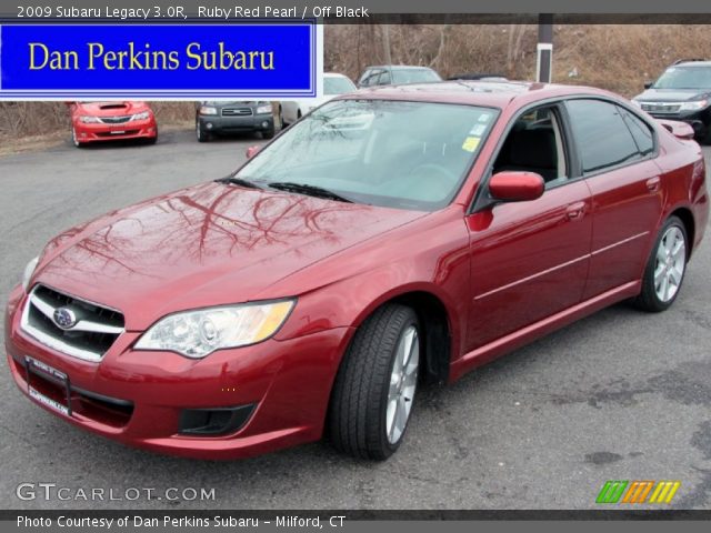 2009 Subaru Legacy 3.0R in Ruby Red Pearl