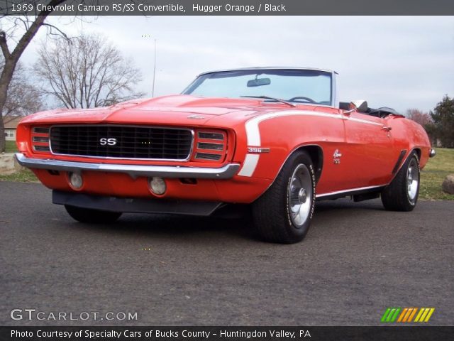 1969 Chevrolet Camaro RS/SS Convertible in Hugger Orange