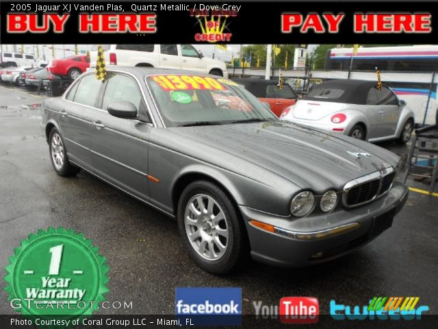 2005 Jaguar XJ Vanden Plas in Quartz Metallic