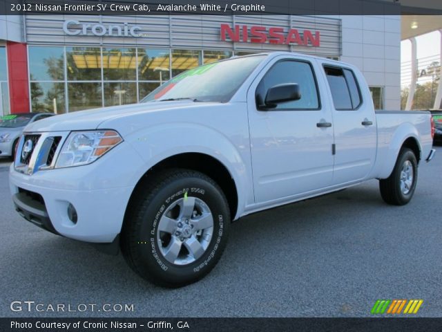 2012 Nissan Frontier SV Crew Cab in Avalanche White