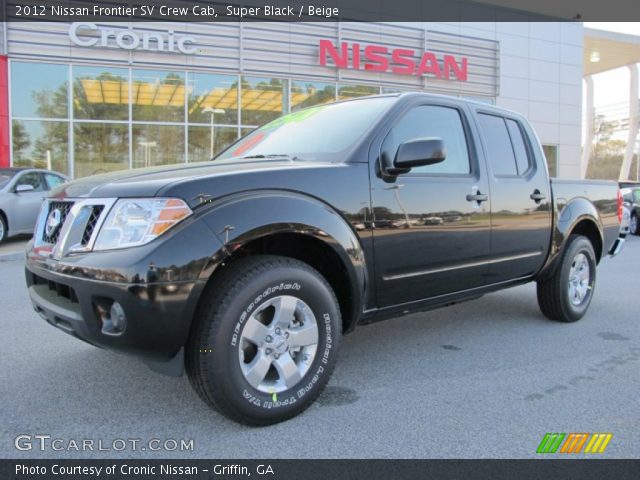2012 Nissan Frontier SV Crew Cab in Super Black