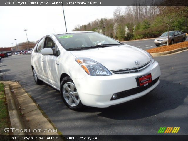 2008 Toyota Prius Hybrid Touring in Super White