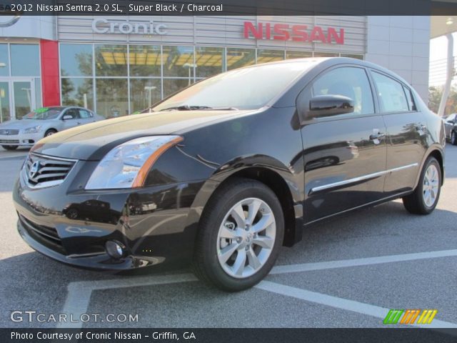 2012 Nissan Sentra 2.0 SL in Super Black