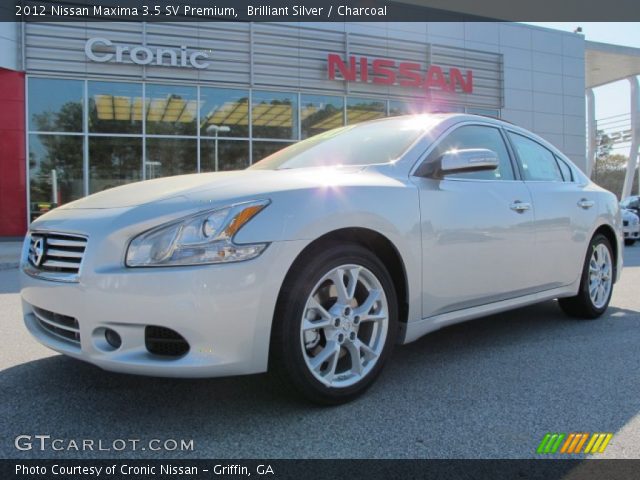 2012 Nissan Maxima 3.5 SV Premium in Brilliant Silver
