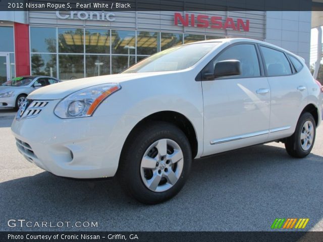 2012 Nissan Rogue S in Pearl White