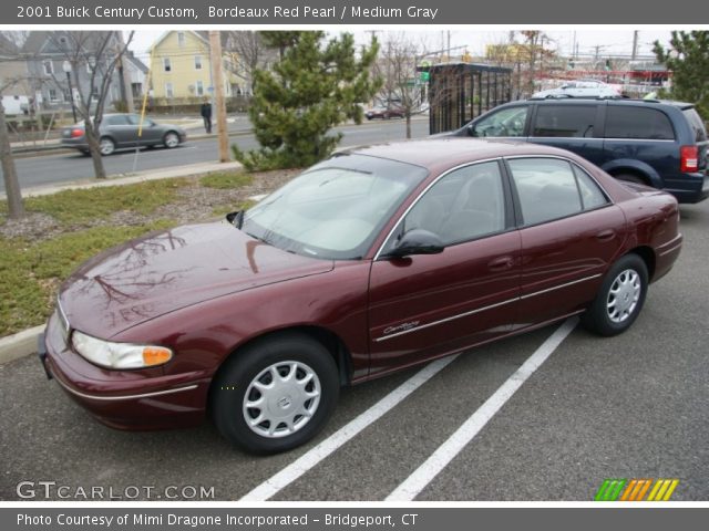 2001 Buick Century Custom in Bordeaux Red Pearl