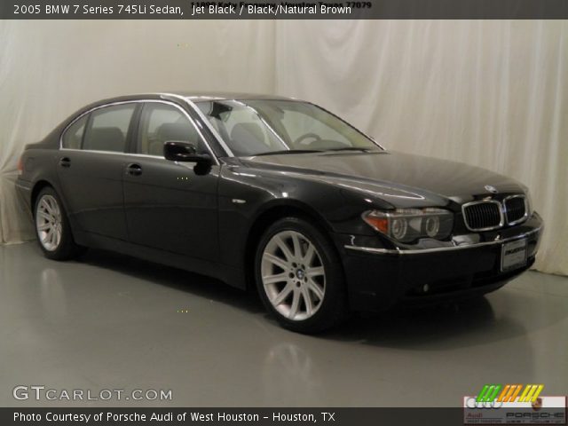 2005 BMW 7 Series 745Li Sedan in Jet Black