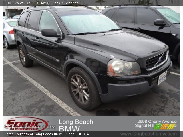 2003 Volvo XC90 T6 AWD in Black