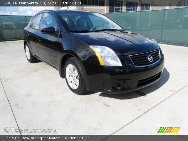 2008 Nissan Sentra 2.0 in Super Black
