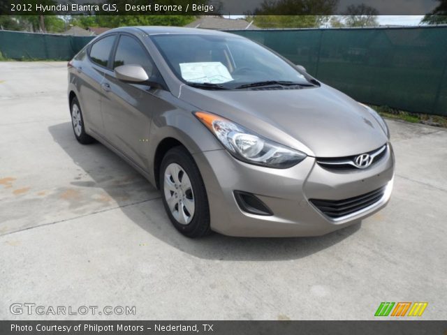 2012 Hyundai Elantra GLS in Desert Bronze