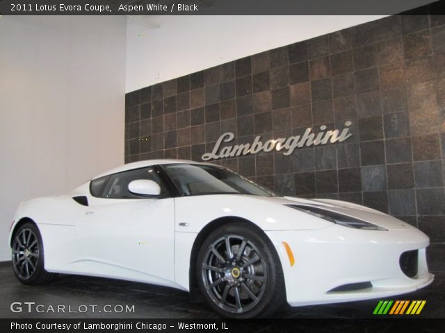 2011 Lotus Evora Coupe in Aspen White