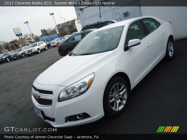 2013 Chevrolet Malibu ECO in Summit White