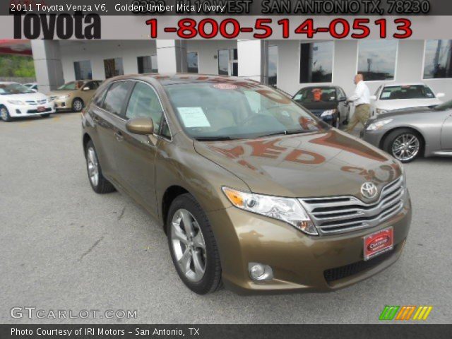 2011 Toyota Venza V6 in Golden Umber Mica