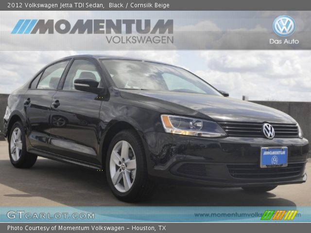 2012 Volkswagen Jetta TDI Sedan in Black