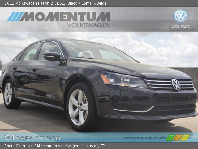 2012 Volkswagen Passat 2.5L SE in Black